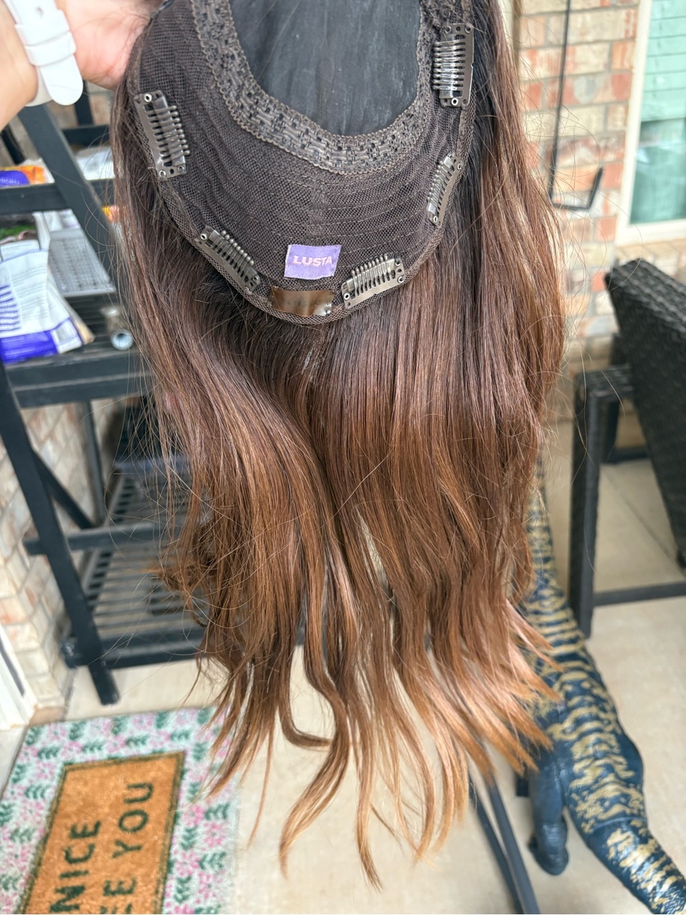 Lusta 18in silk topper - Picture 4 of 6